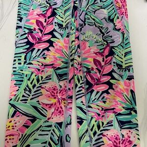 Lilly Pulitzer Luxletic Colorful Floral Leggings XS